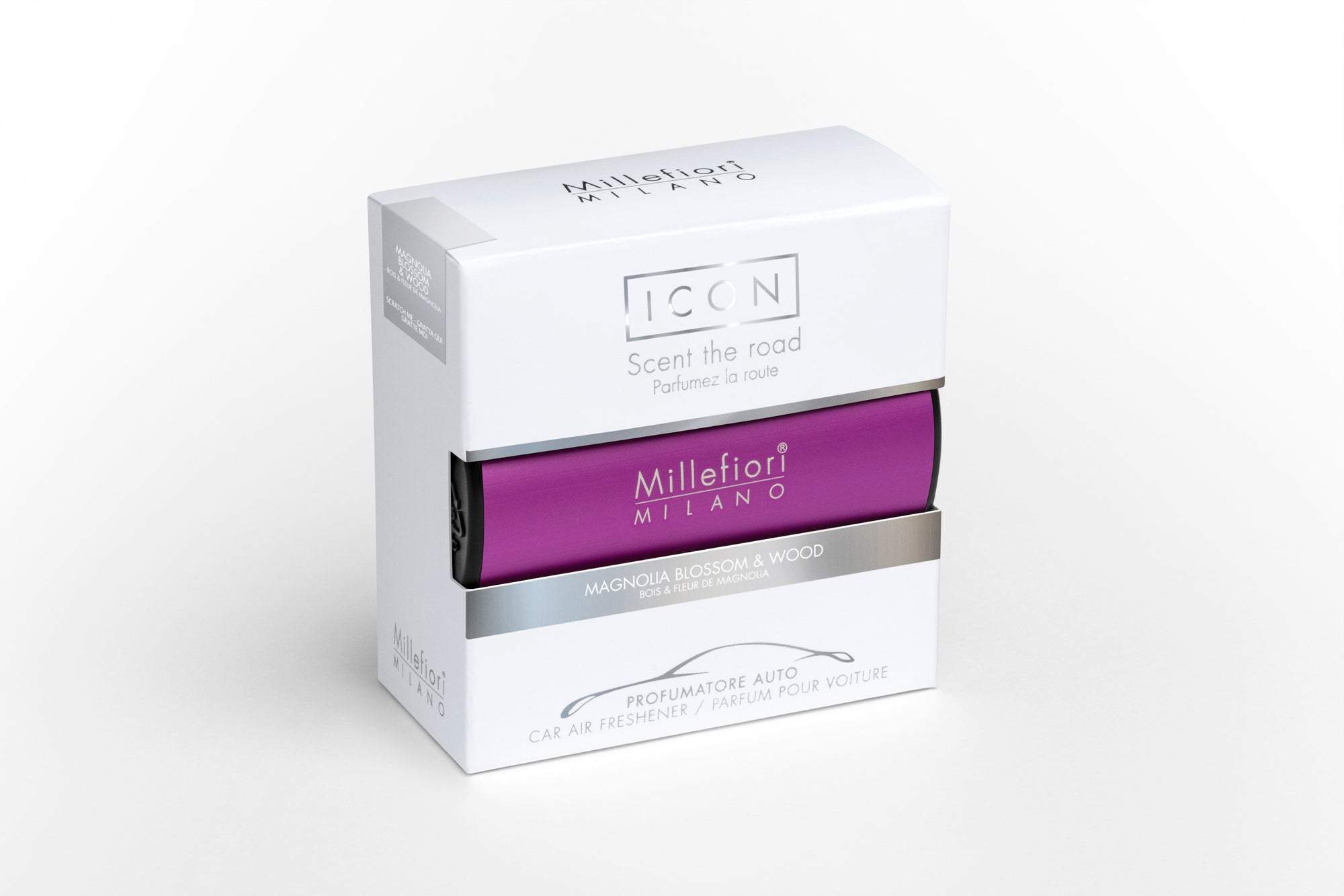 Icon Car Air Freshener Classic Magnolia Blossom & Wood