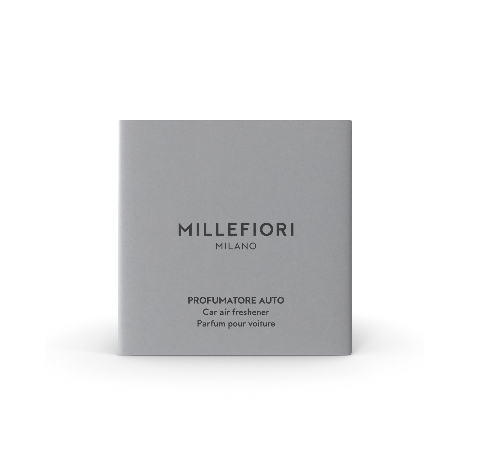 Icon Car Air Freshener Steel Ambra & Rosa