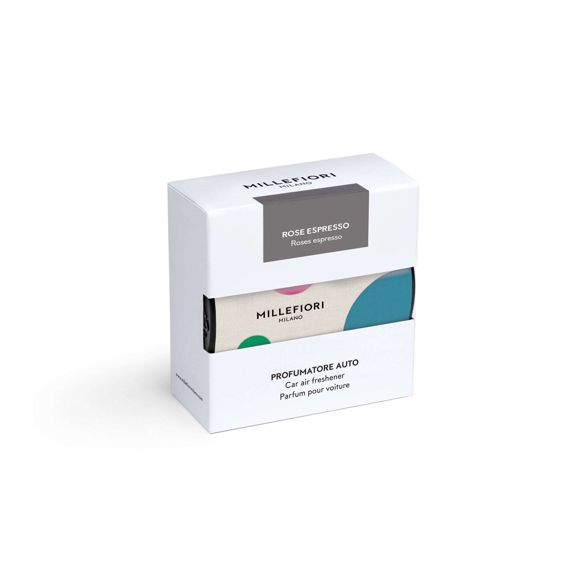 Icon Car Air Freshener Textile Rose Espresso