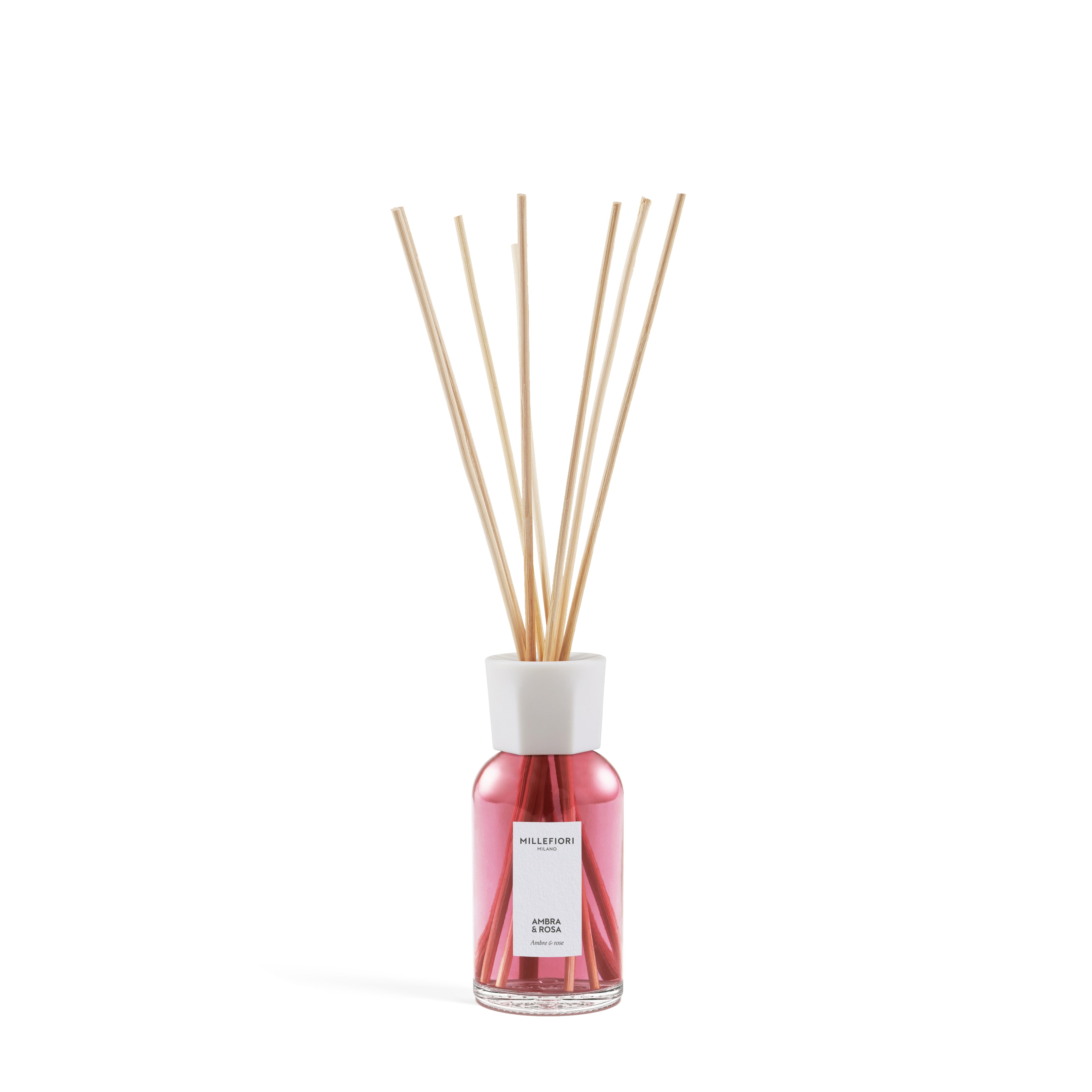 Millefiori Milano Reed Diffuser Ambra & Rosa