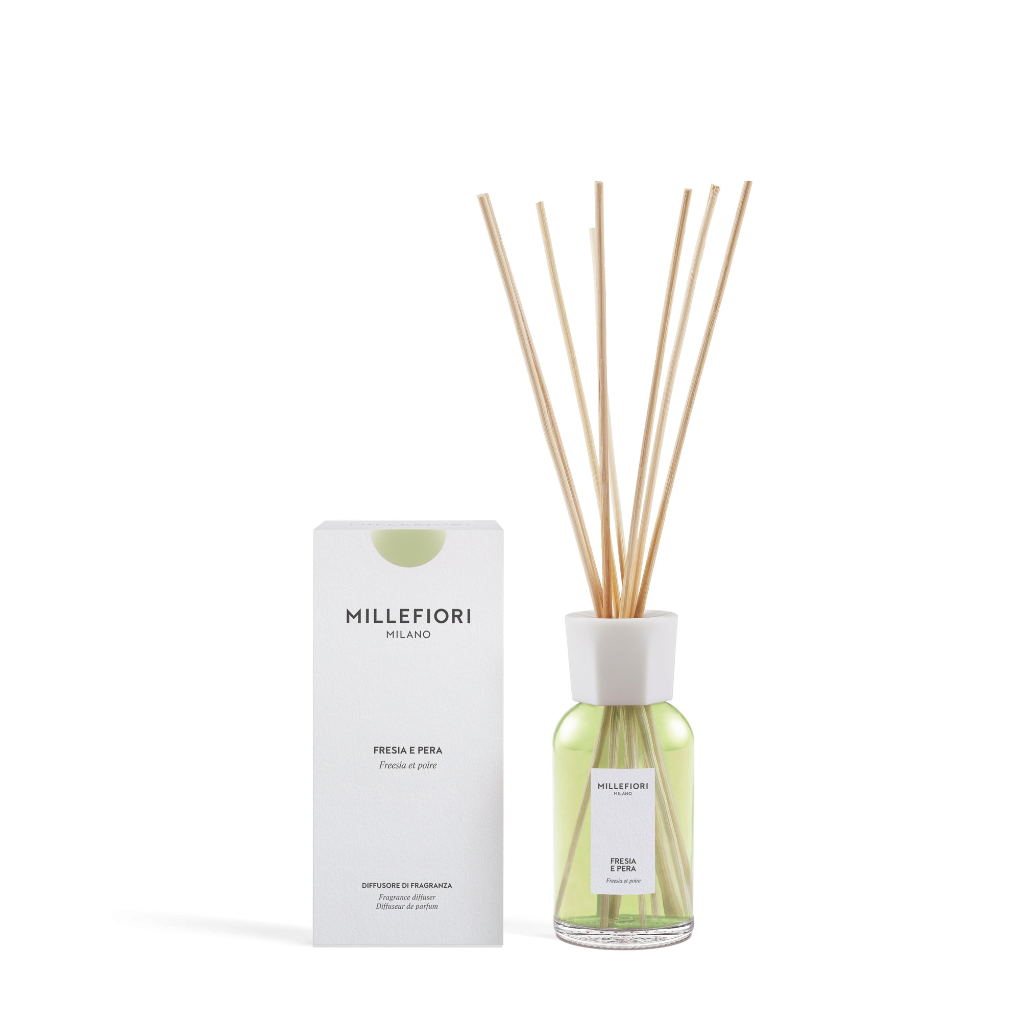 Millefiori Milano Reed diffuser Fresia e Pera