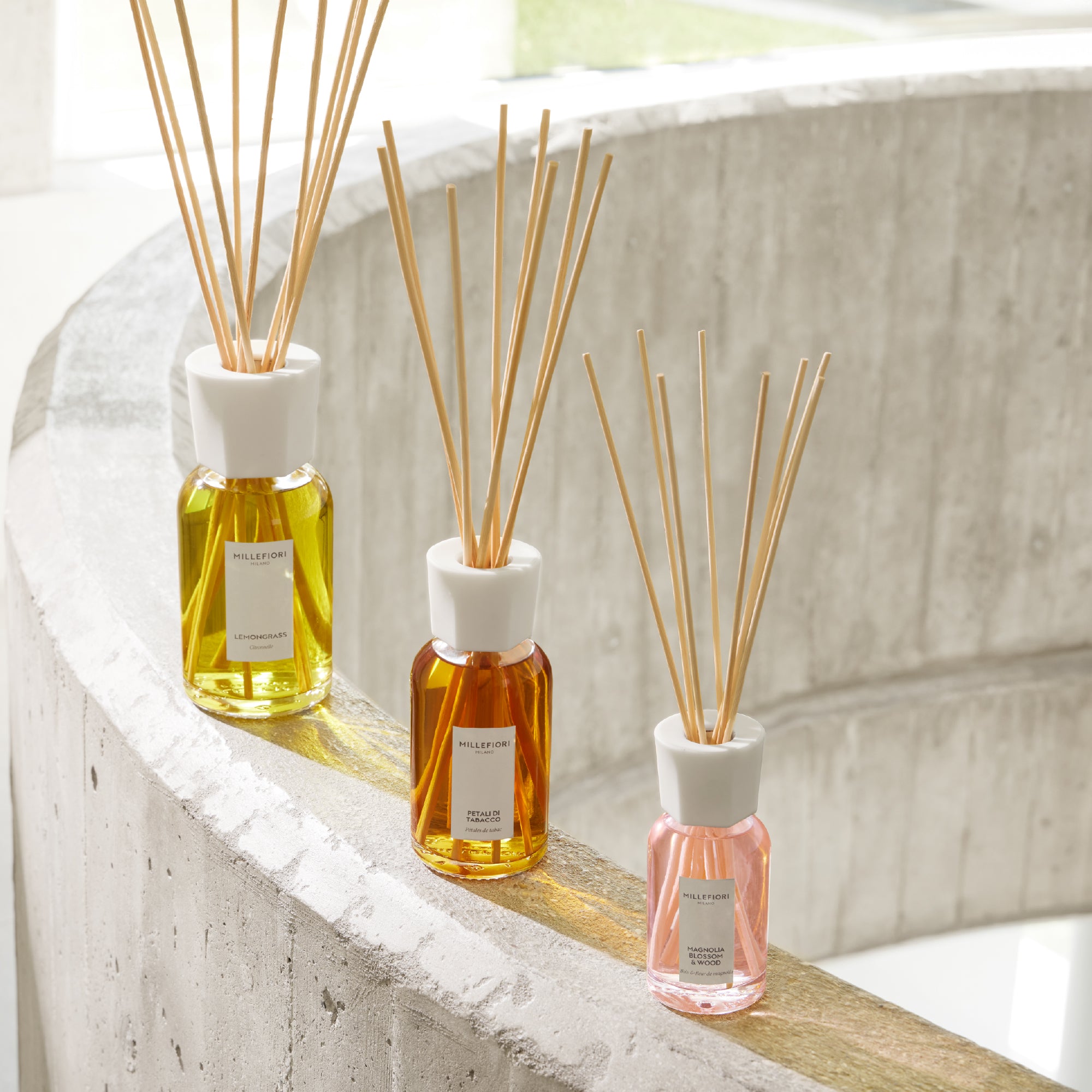Millefiori Milano Reed Diffuser Lemongrass