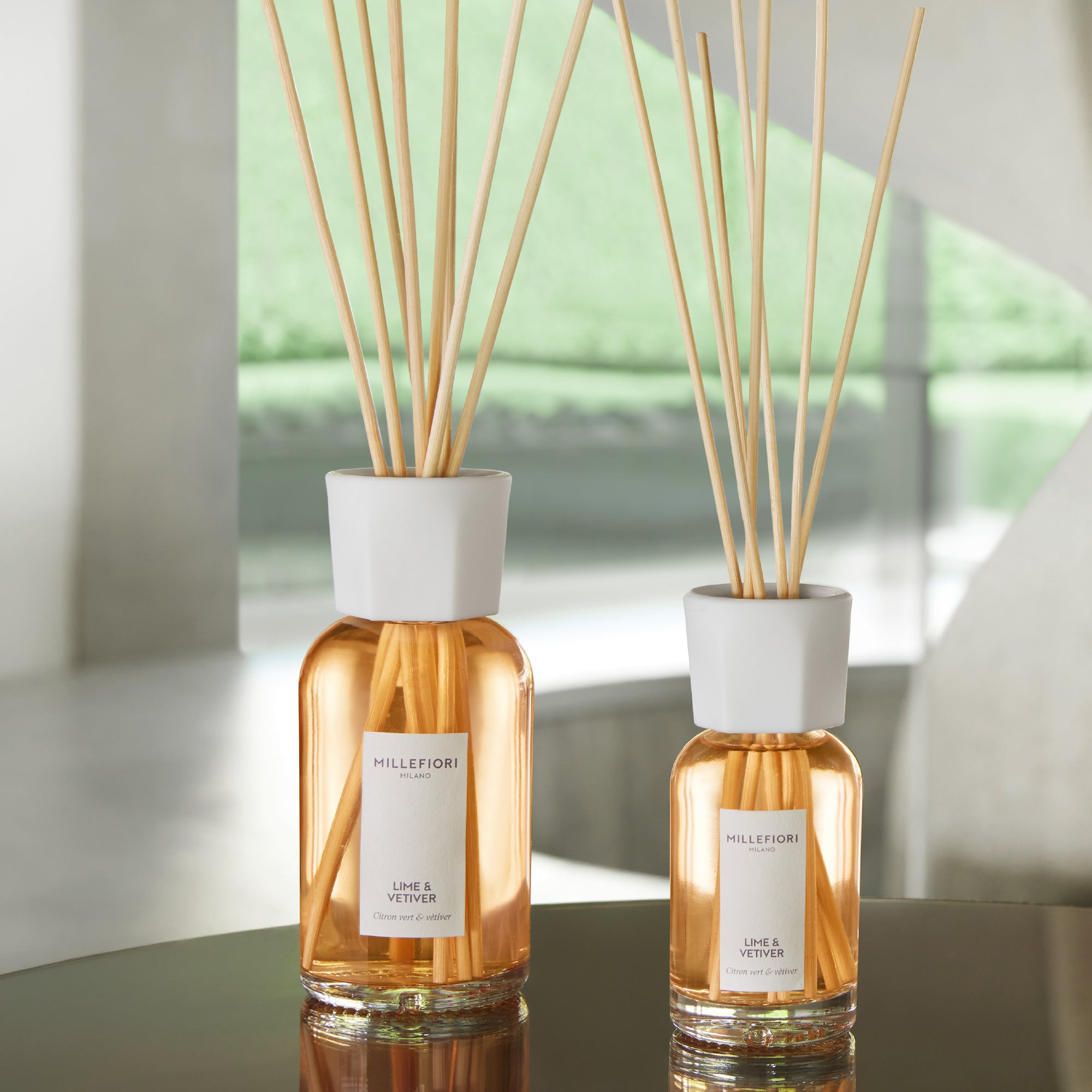 Millefiori Milano Reed Diffuser Lime & Vetiver