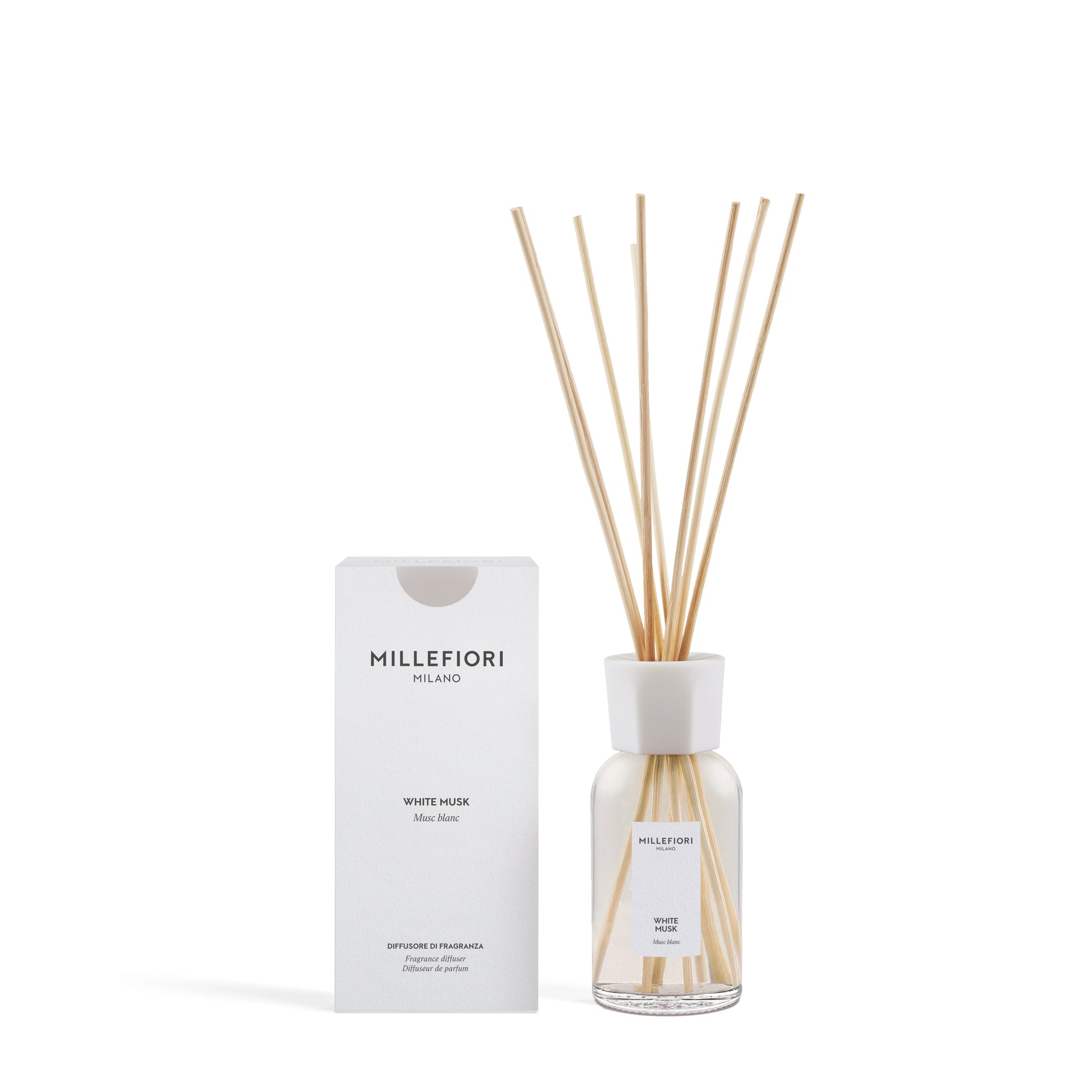 Millefiori Milano Reed Diffuser White Musk