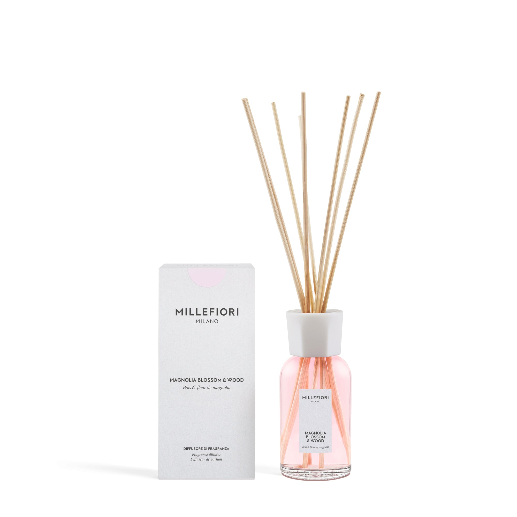 Millefiori Milano Reed Diffuser Magnolia Blossom & Wood