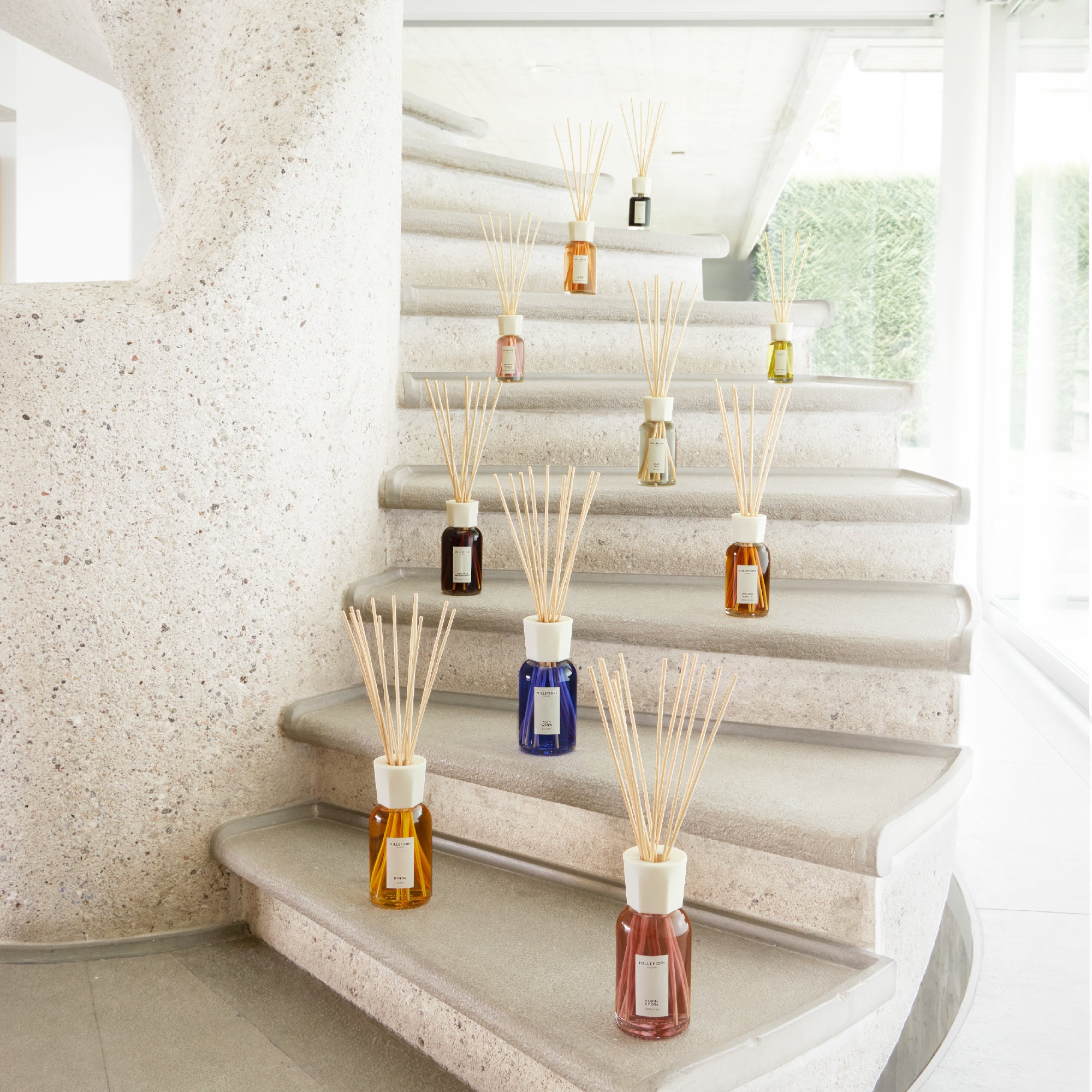 Millefiori Milano Reed Diffuser Blue Posidonia