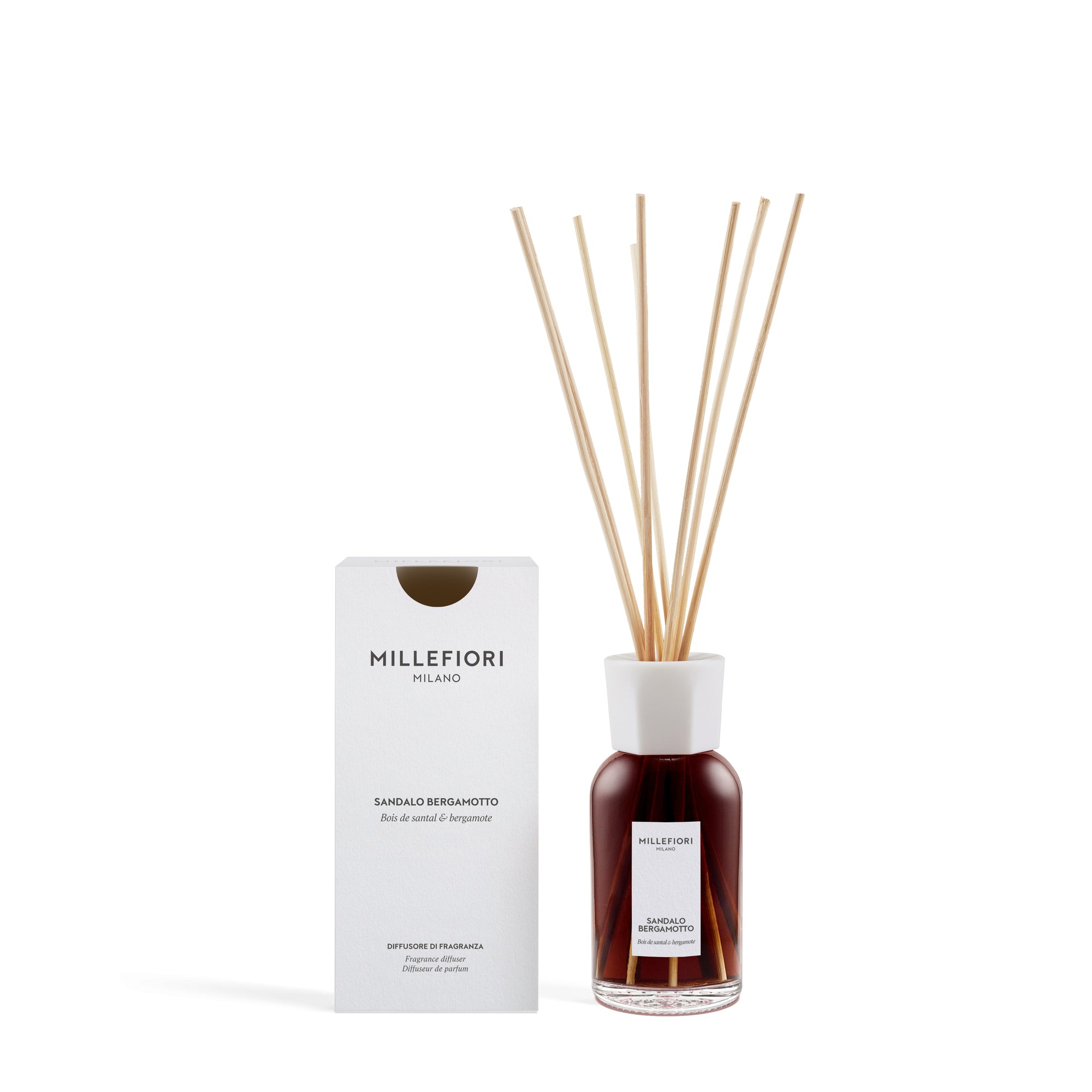 Millefiori Milano Reed Diffuser Sandalo Bergamotto