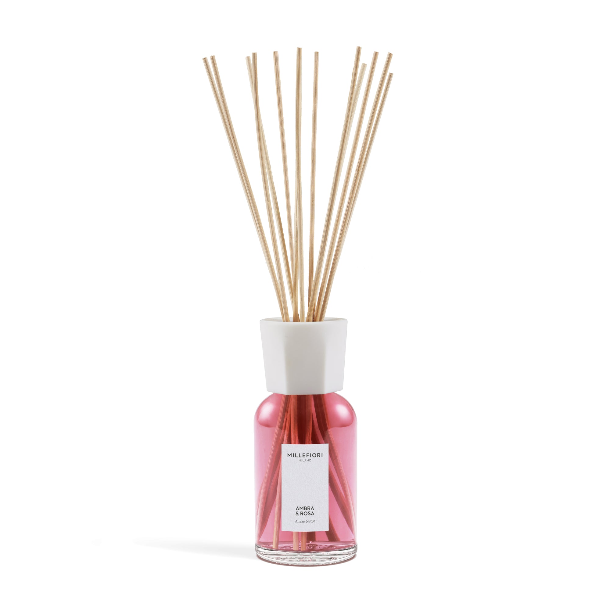 Millefiori Milano Reed Diffuser Ambra & Rosa