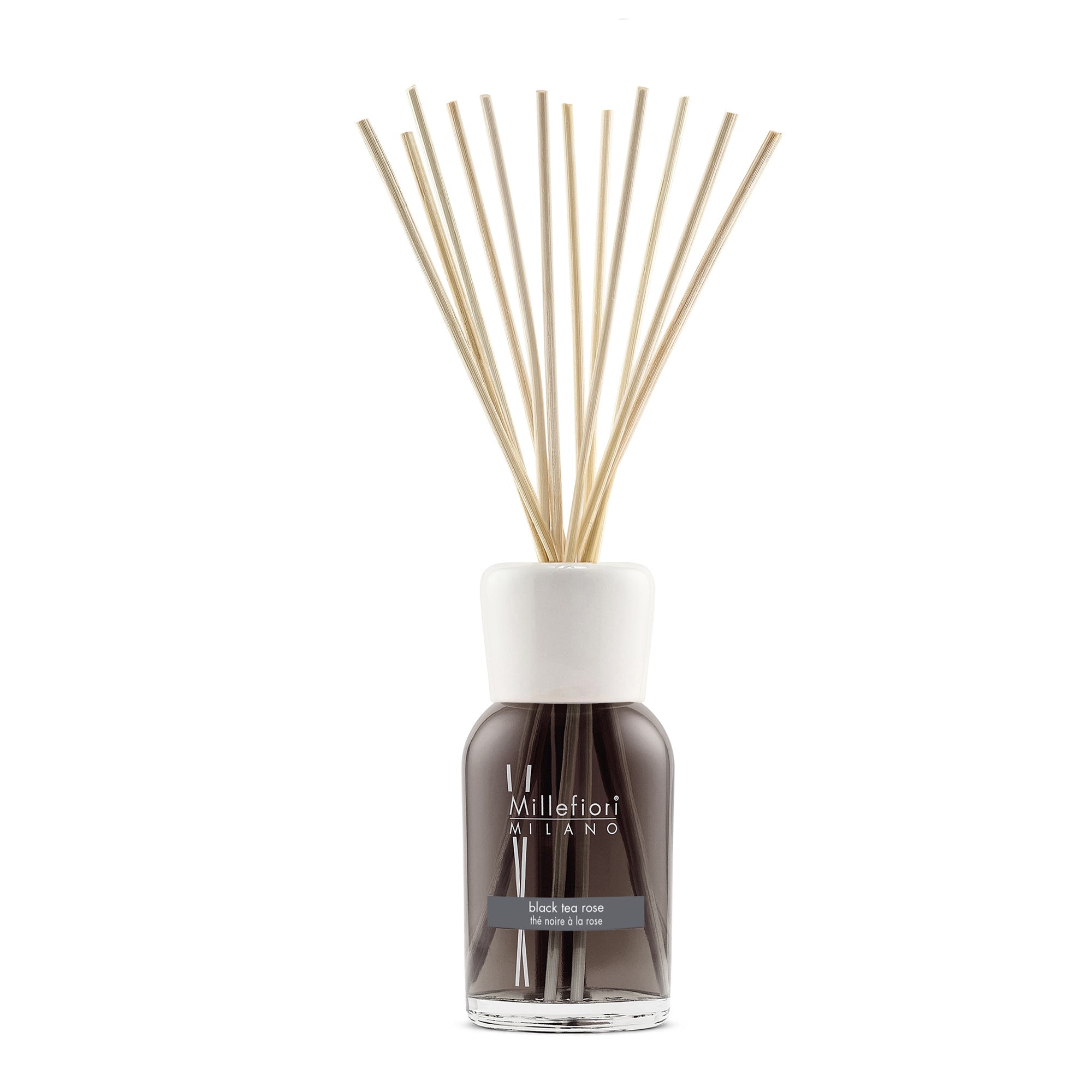 Millefiori Milano Reed Diffuser Black Tea Rose