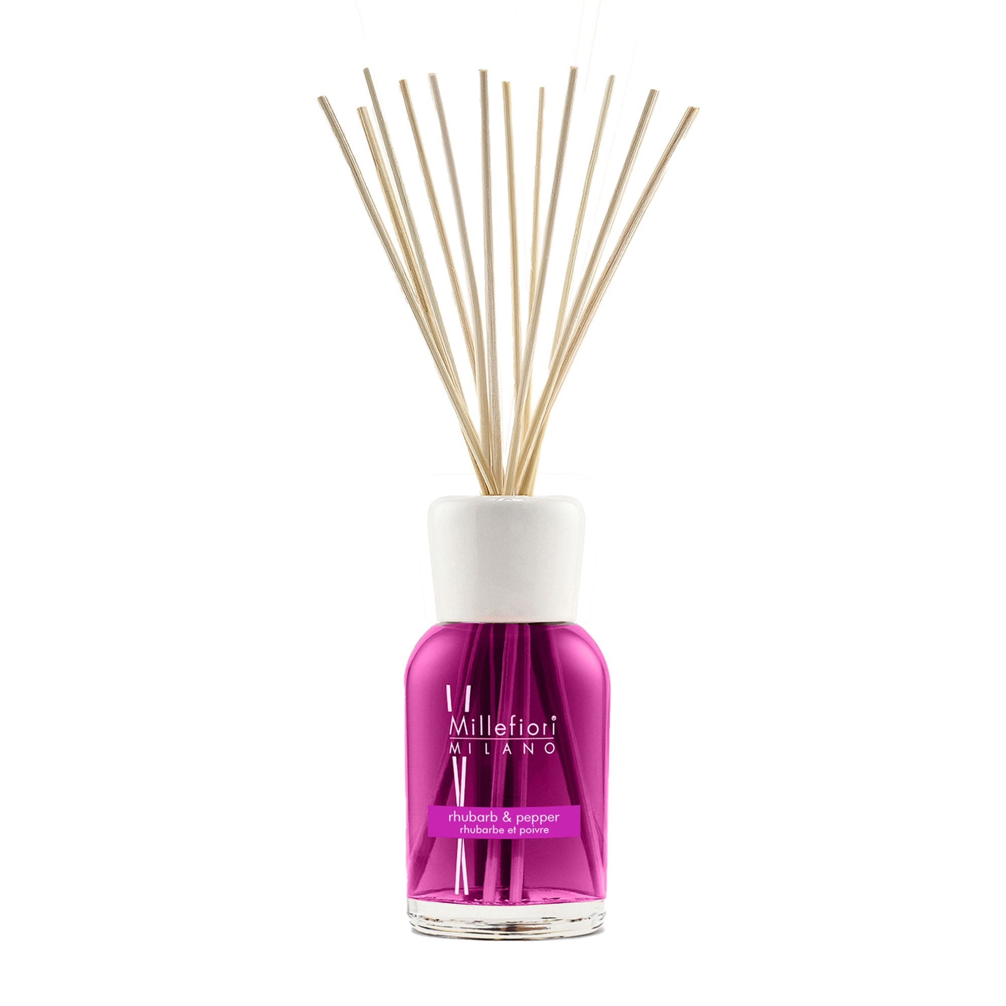 Millefiori Milano Reed Diffuser Rhubarb & Pepper