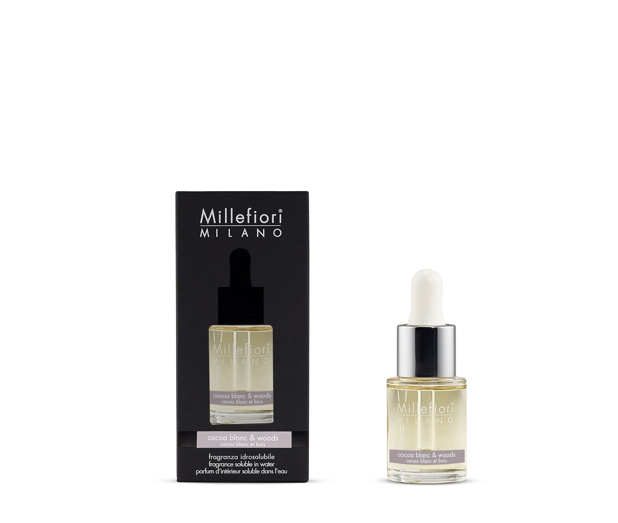 Millefiori Milano Water-Soluble Fragrance Cocoa Blanc & Woods