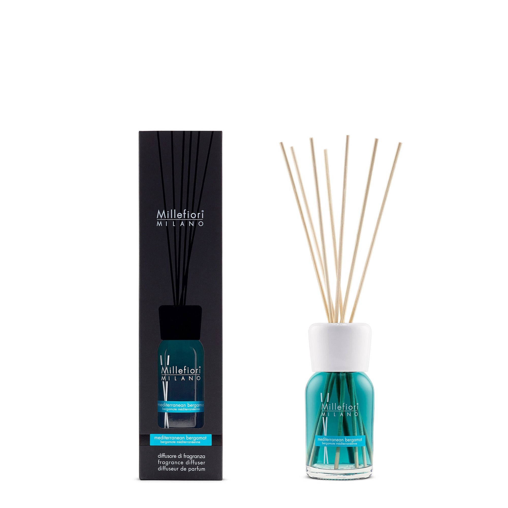 Millefiori Milano Reed Diffuser Mediterranean Bergamot