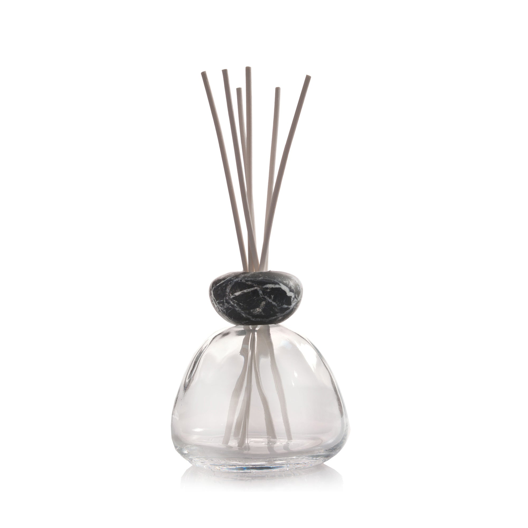 Air Design Transparent Marble Diffuser with Black Cap